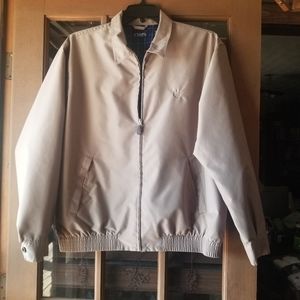 Chaps tan lightweight jacket